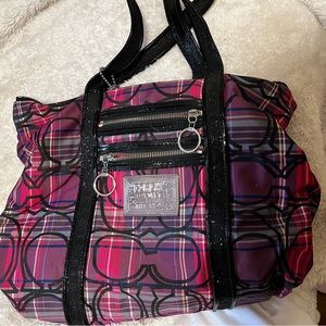 Coach poppy shoulder bag